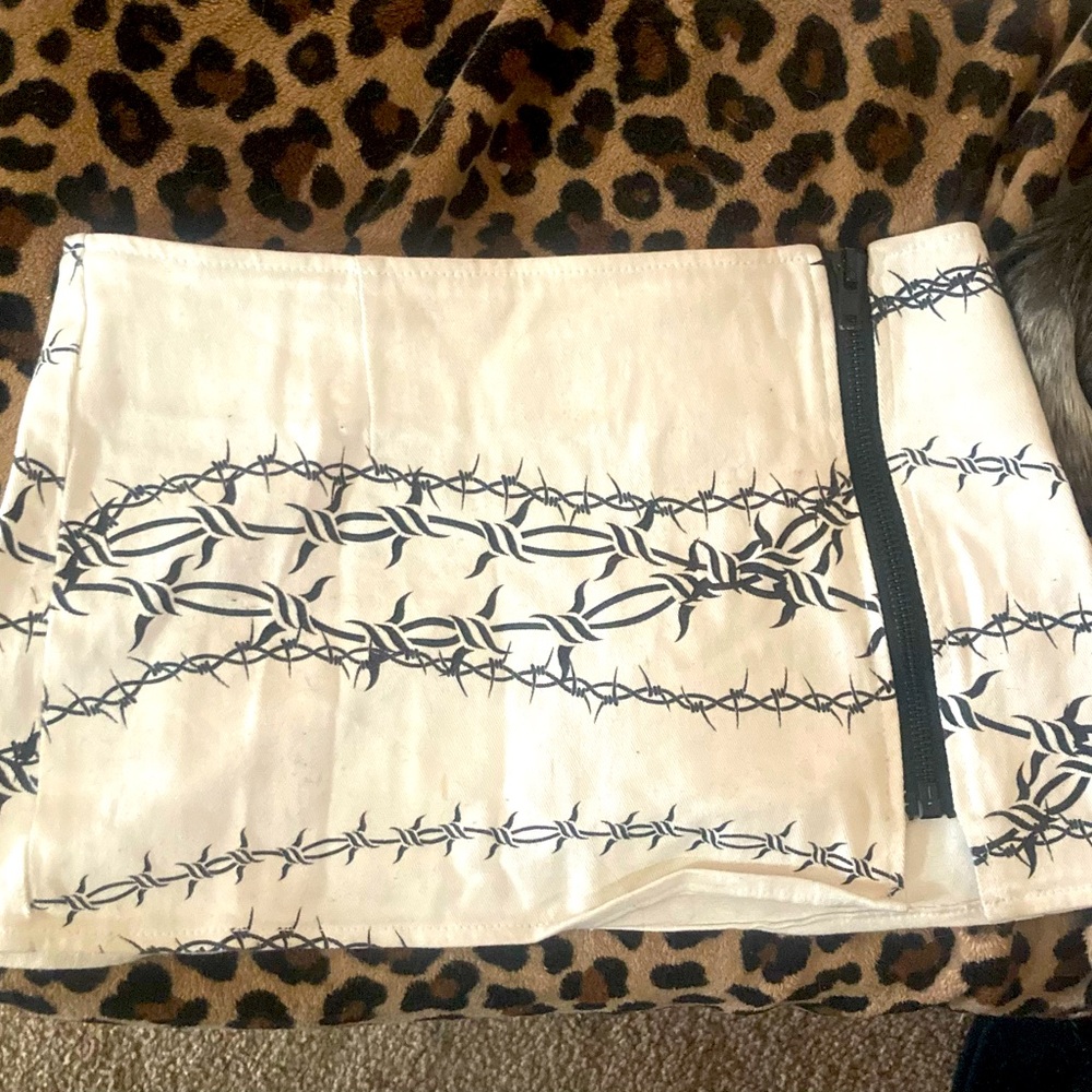 Current Mood Barbed Wire Miniskirt